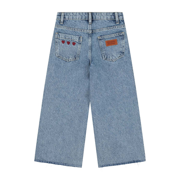 Jeans in denim chiaro per bambina Charlie petite ISAE JEANS LIGHT BLUE 