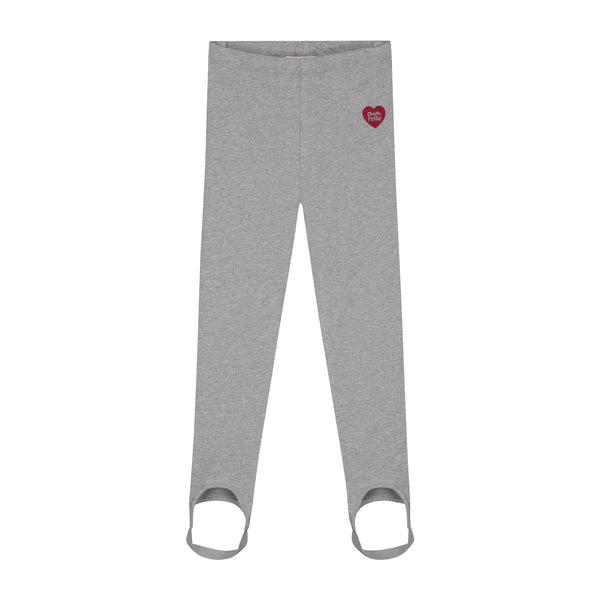 Leggings grigio per bambina Charlie petite SUZE LEGGINGS GREY MELANGE 