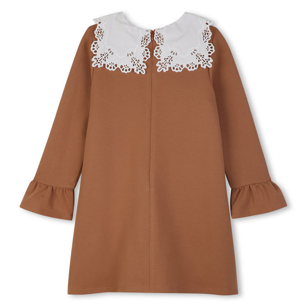 Abito cammello per bambina Chloé C21246 31F 