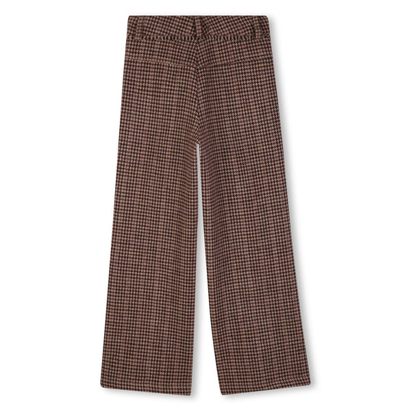 Pantalone pied de poule per bambina Chloé C21267 PO3 