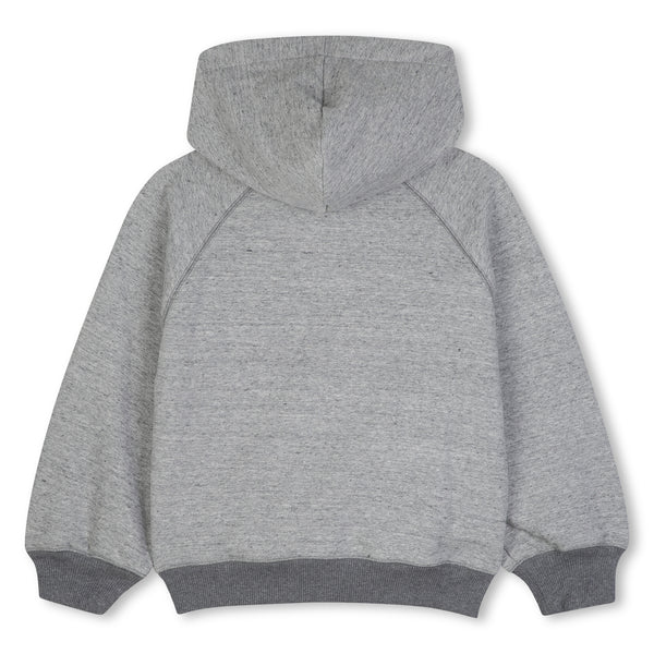 Felpa con cappuccio grigia per bambina Chloé C21284 M07 