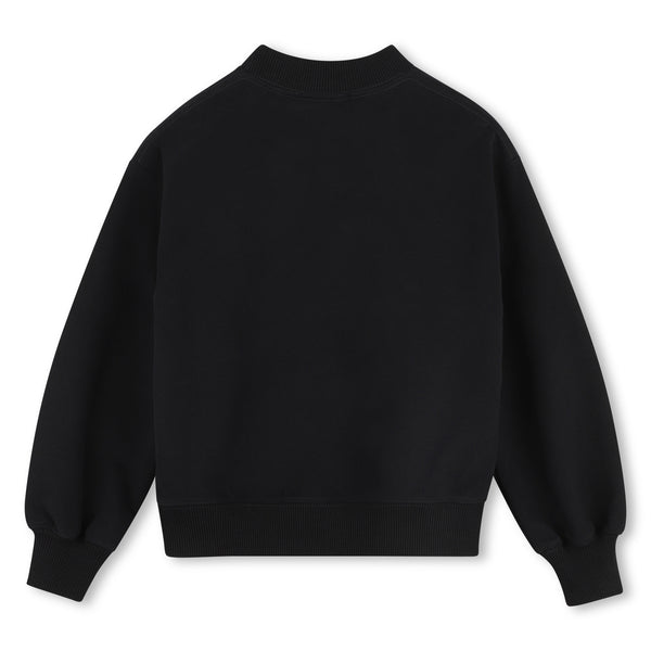Felpa nera per bambina Chloé C21286 09B 