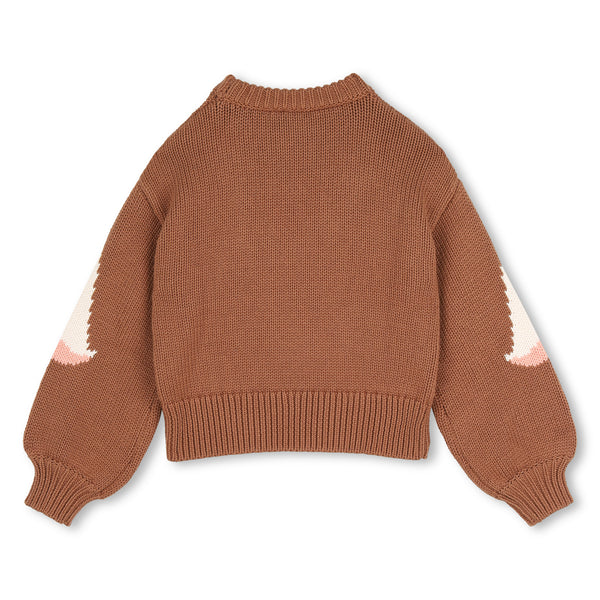 Maglia cammello per bambina Chloé C21294 31F 