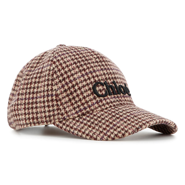 Berretto con visiera multicolor per bambina Chloé C21311 Z67 