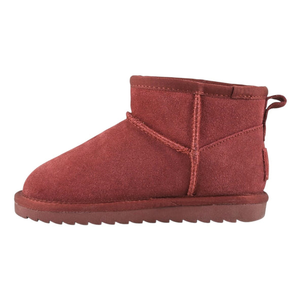 Stivale basso borgundi per bambina Colors of California HC.YK078 BER 