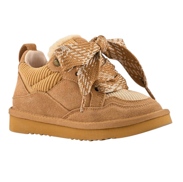 Sneaker tan per bambini Colors of California HC.YK265 TAN 