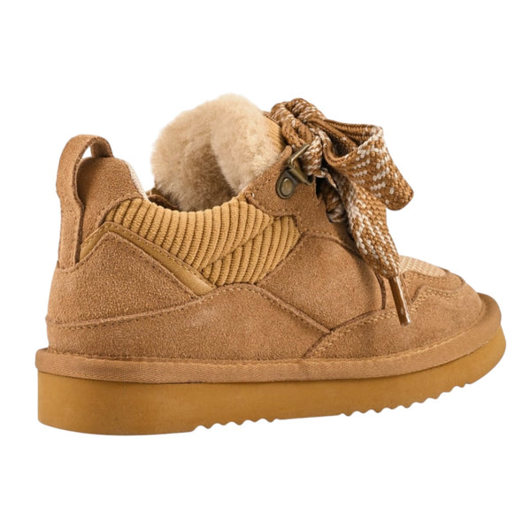Sneaker tan per bambini Colors of California HC.YK265 TAN 