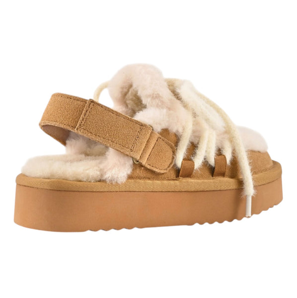 Sabot tan per bambina Colors of California HC.YKPLA13 TAN 
