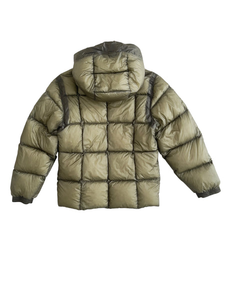 Piumino verde con logo per bambino C.P. Company CUS022-L3AB1 30745 