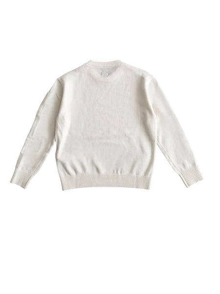 Maglia latte con logo per bambino C.P. Company CUW00U-LHE86 10135 