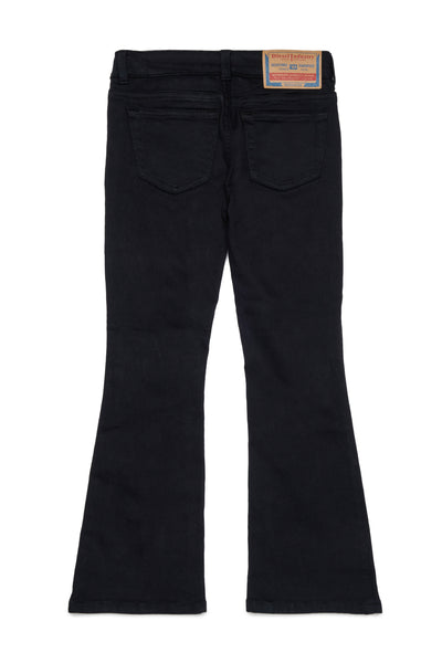 Jeans nero svasato per bambina Diesel J02341 K900 