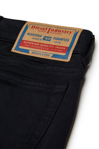 Jeans nero svasato per bambina Diesel J02341 K900 