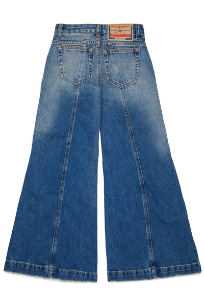 Jeans in denin blu chiaro per bambina Diesel J02343 K01 