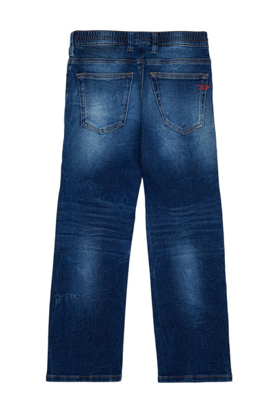 Jeans in denim blu medio per bambino Diesel J02544 K01 