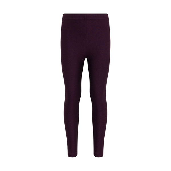 Leggings melanzana per bambina Doudou DY6A20-J0331 558 