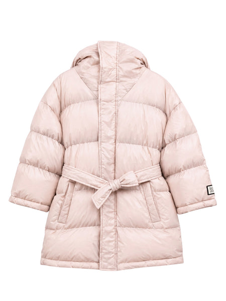 Piumino rosa cipria per bambina Doudou DZ2A00-Z3939 504 