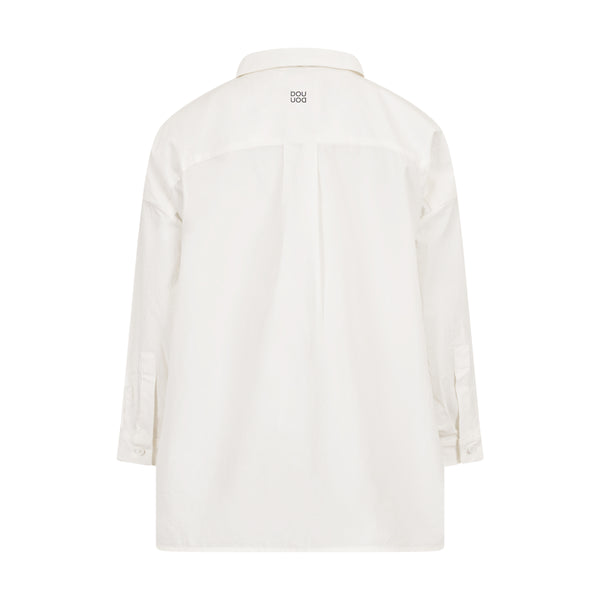 Camicia avorio per bambina Doudou DZ5A60-Z4086 100 