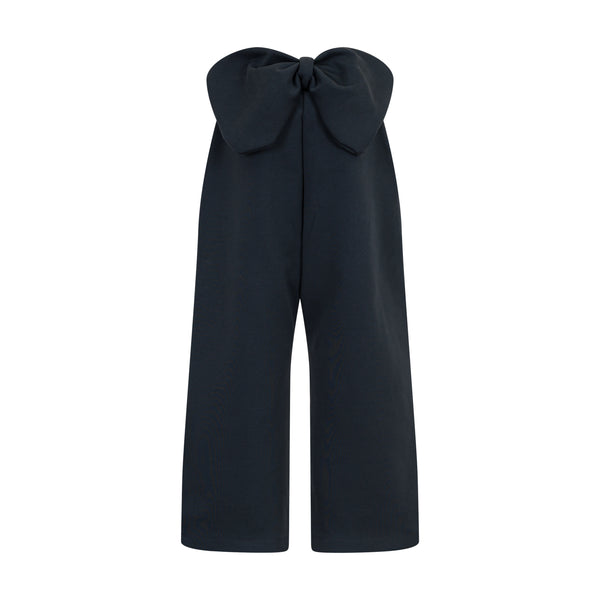 Pantalone in felpa tecnica lavagna per bambina Doudou DZ6A60-Z3728 651 