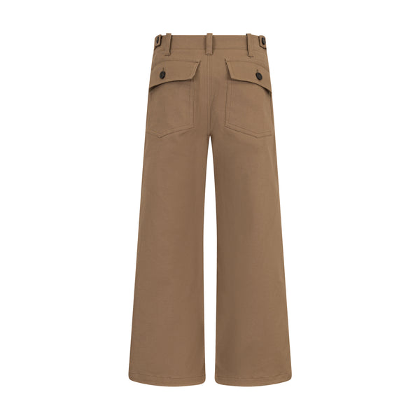 Pantalone nocciola per bambini Doudou DZ6Q31-G0073 343 