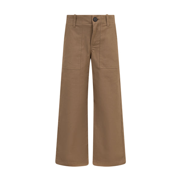 Pantalone nocciola per bambini Doudou DZ6Q31-G0073 343 