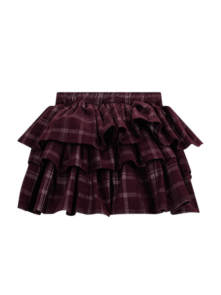 Gonna prugna a balze per bambina Doudou DZ7A11-V0184 562BC 