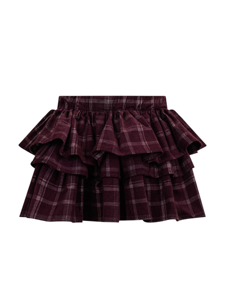 Gonna prugna a balze per bambina Doudou DZ7A11-V0184 562BC 