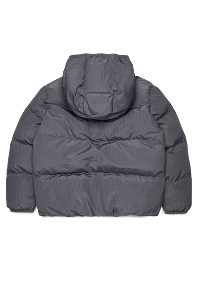 Piumino grigio con logo per bambino Dsquared2 DQ3042 DQ913 