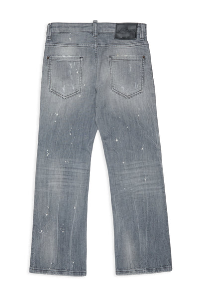 Jeans in denim grigio per bambino Dsquared2 DQ3582 DQ03 