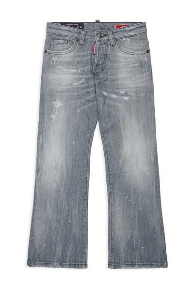 Jeans in denim grigio per bambino Dsquared2 DQ3582 DQ03 