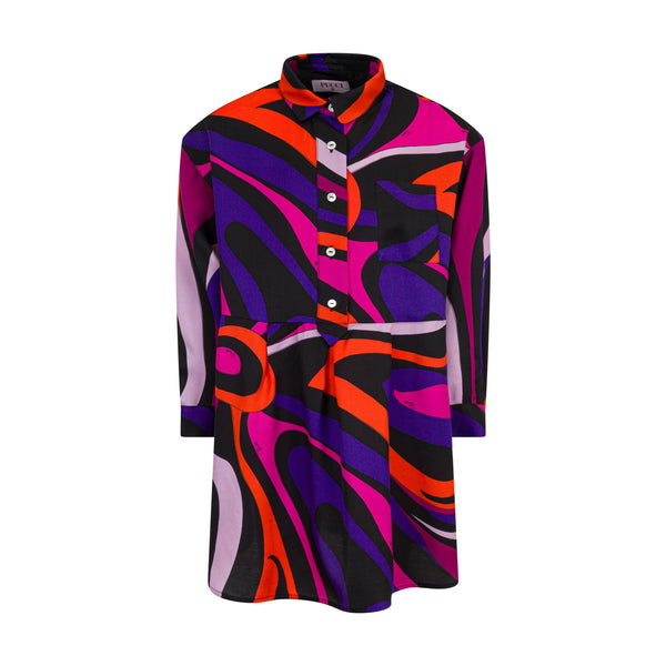 Abito multicolor per bambina EMILIO PUCCI PZ1A90-K0298 930FU 