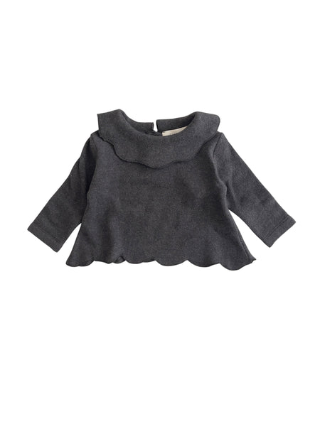 Maglia carbone per neonata Fiorile 1875 152 