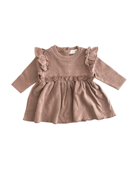 Abito rosa antico per neonata Fiorile 1881 338 