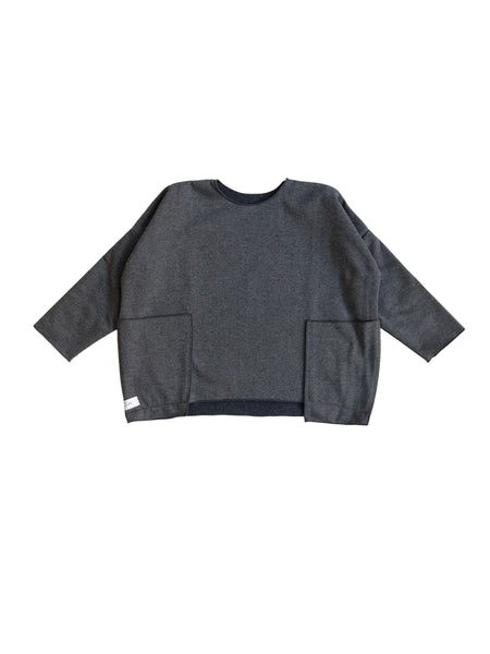 Maglia carbone per neonati e bambini Gayalab 606B GRIGIO SCURO 