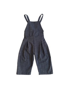 Salopette in denim per neonata e bambina Gayalab 622D JEANS 