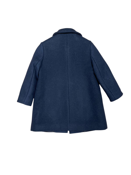 Cappotto blu per neonata e  bambina Il gufo A26GGP0022W0125 497 