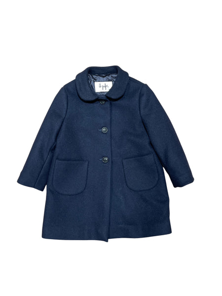 Cappotto blu per neonata e  bambina Il gufo A26GGP0022W0125 497 