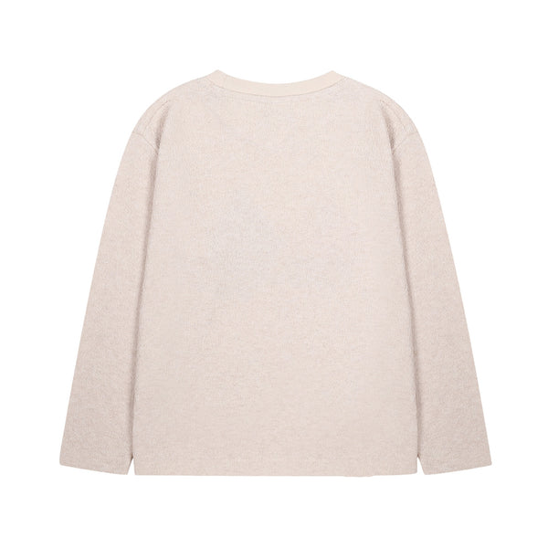 T-shirt panna con stampa multicolor per bambini Jelly Mallow JM2620105 HAPPINEZ 