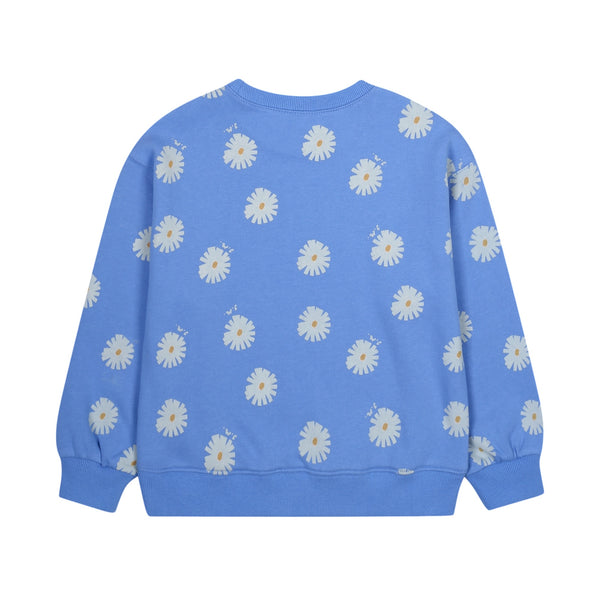 Felpa azzurra con stampe all over per bambini Jelly Mallow JM2620122 DAISY 