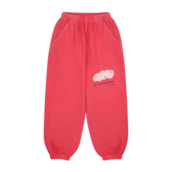 Pantalone rosa fragola con stampa per bambina Jelly Mallow JM2620401 CLOUD PIG 