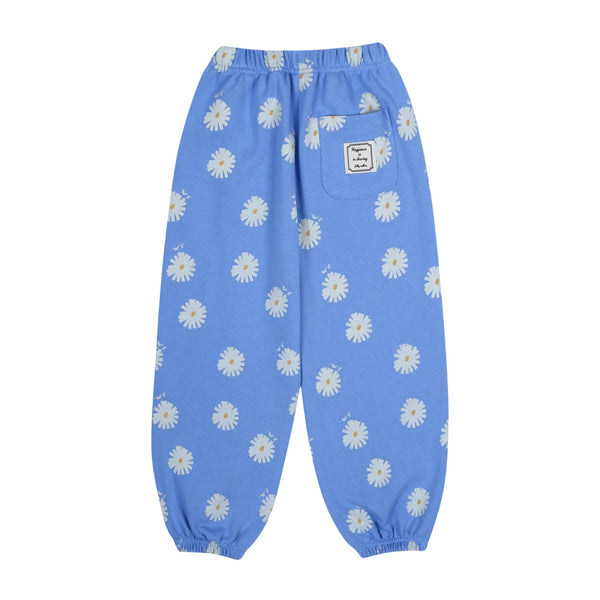 Pantalone azzurro con stampa all over per bambini Jelly Mallow JM2620406 DAISY 