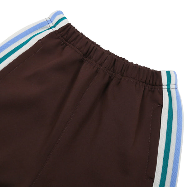 Pantalone prugna con righe colororate ai lati per bambini Jelly Mallow JM2620415 HAPPY BUDDY 