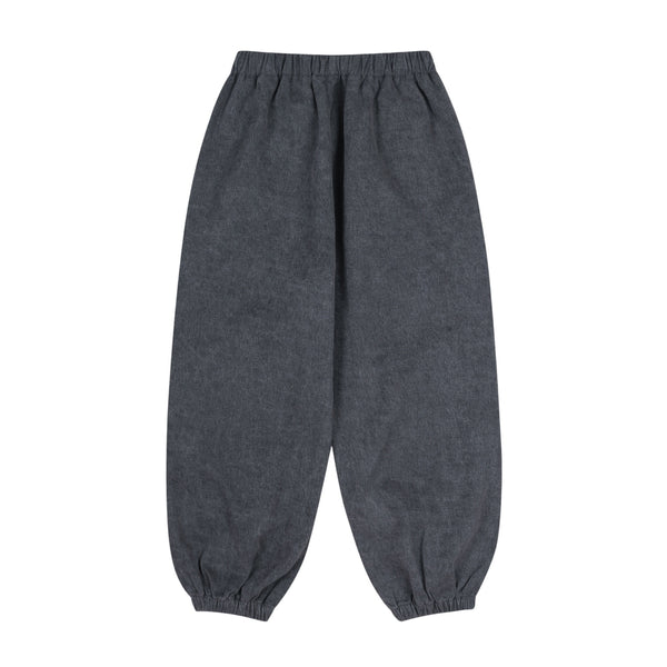 Pantaloni grafite con stampa per bambino Jelly Mallow JM2620425 COURAGE 