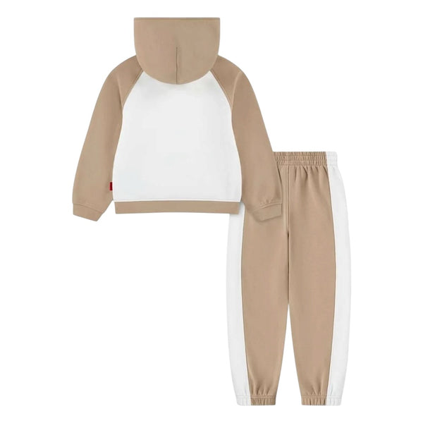 Completo panna e sabbia per neonato e bambino Jordan 85G184 X0L 