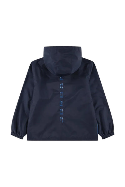 Giubbino blu con logo per bambino Jordan 95F912 U90 