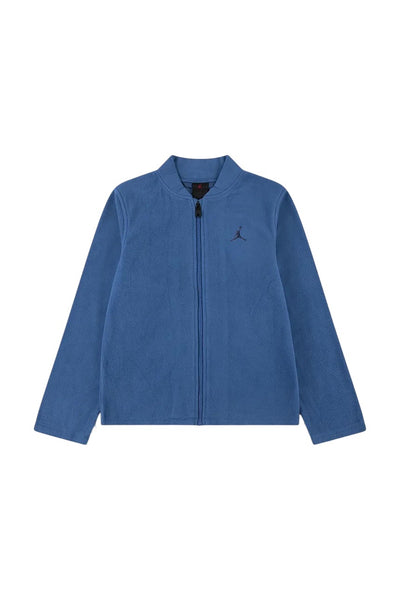 Giubbino blu con logo per bambino Jordan 95F912 U90 