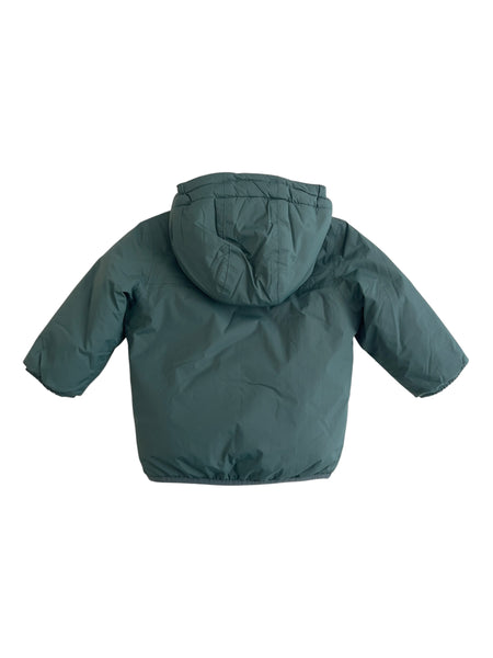 Giubbino verde per neonato K-WAY K7142RW 228 