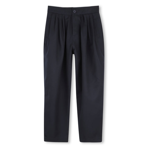 Pantalone blu notte per bambini Kenzo K62210 C8450 