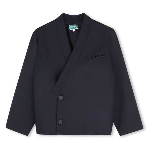 Giacca blu notte per bambini Kenzo K62211 C8450 