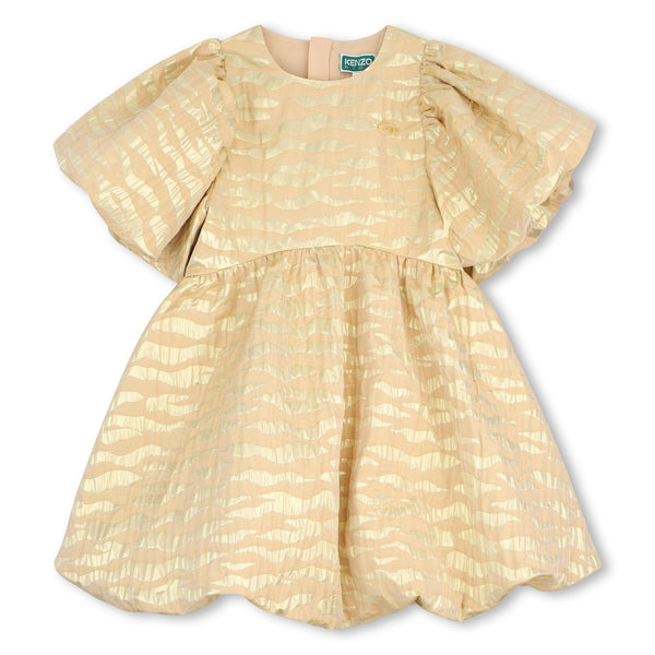 Abito d'orato per bambina con scrunchie Kenzo K62235 CP13 