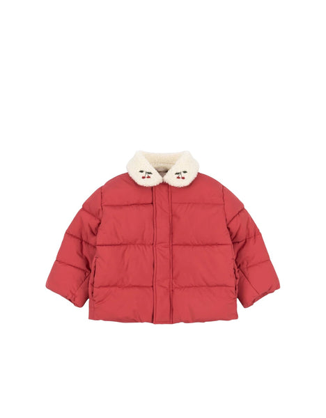 Giubbino rosso per neonata e bambina Konges slojd KS105680 CARDINAL 